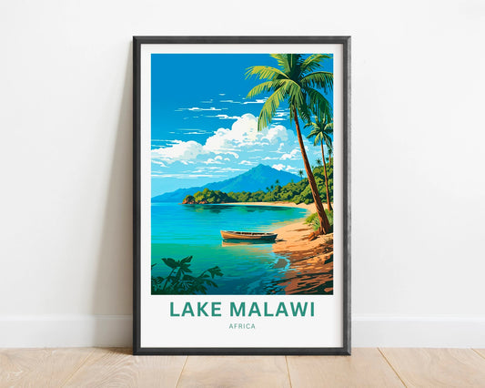 Lake MalawiTravel Poster