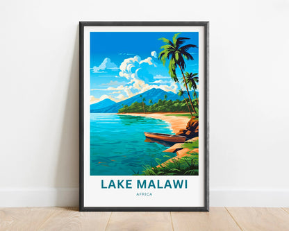 Lake MalawiTravel Poster
