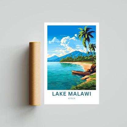 Lake MalawiTravel Poster
