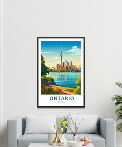 Ontario Travel Poster