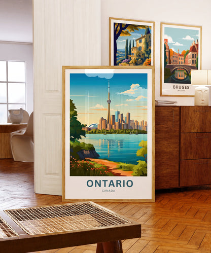 Ontario Travel Poster