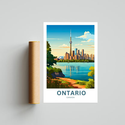 Ontario Travel Poster