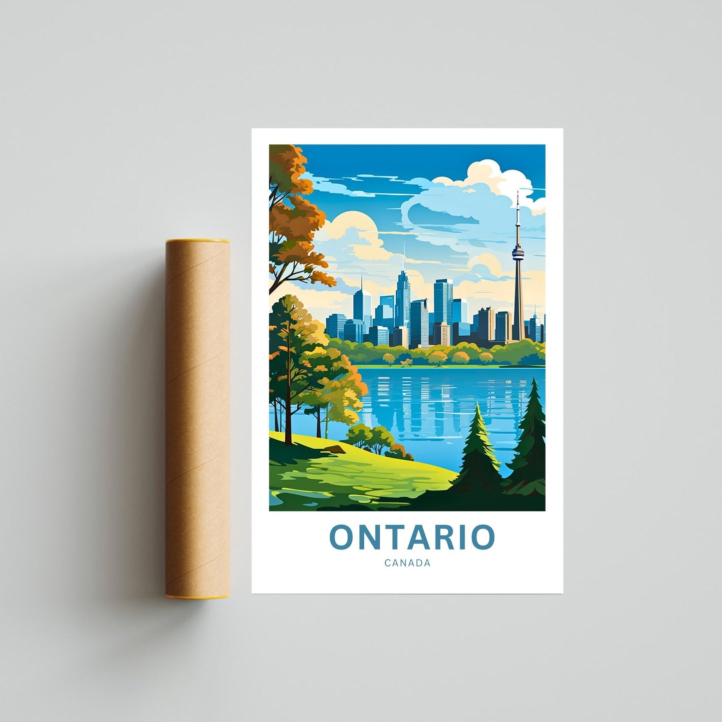 Ontario Travel Poster