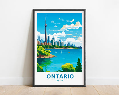 Ontario Travel Poster