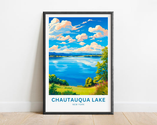 Chautauqua Lake Travel Poster