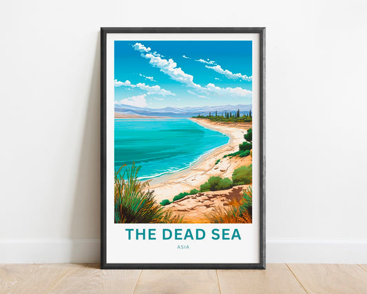 Dead Sea Travel Poster