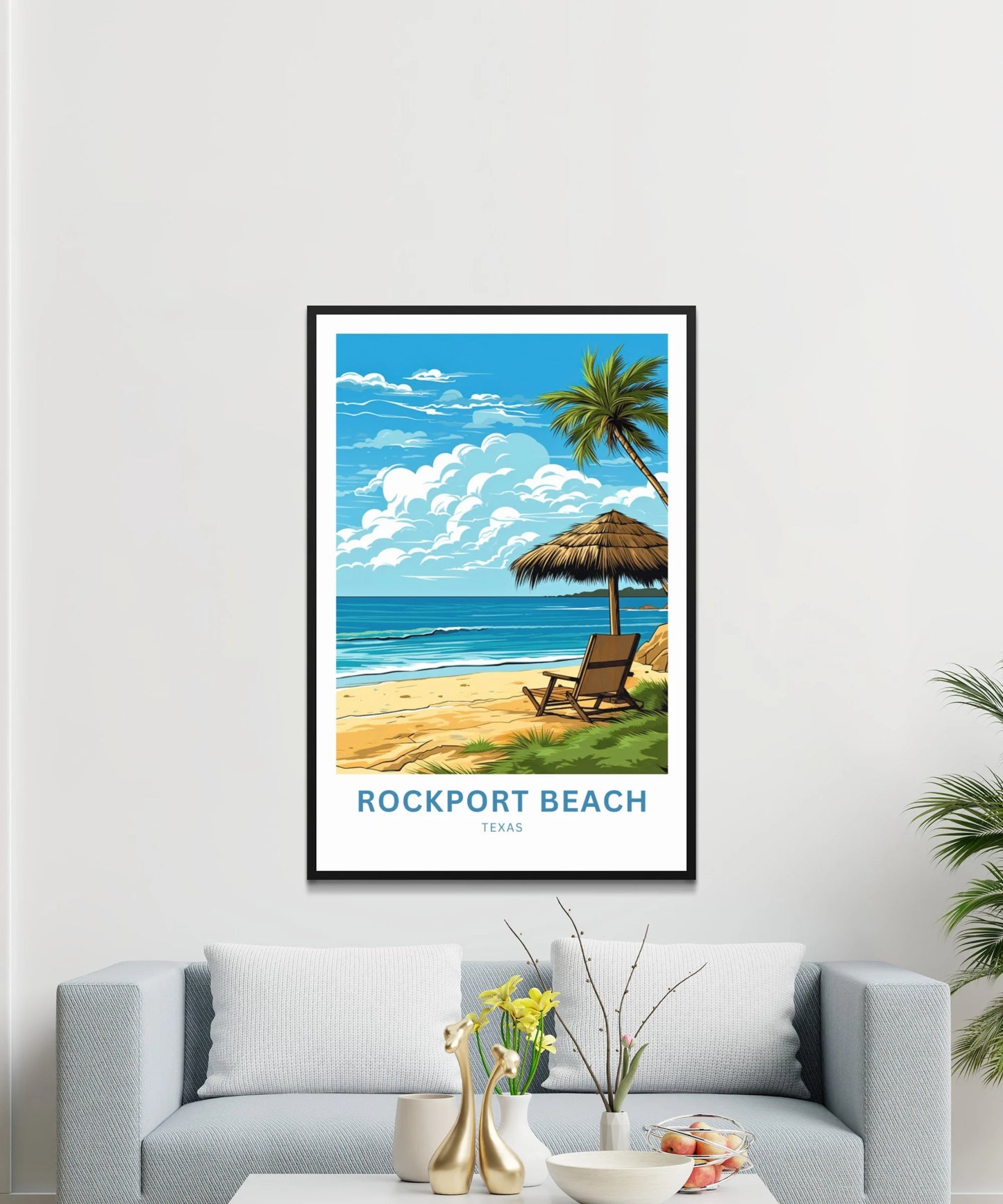 Rockport Beach Travel Print