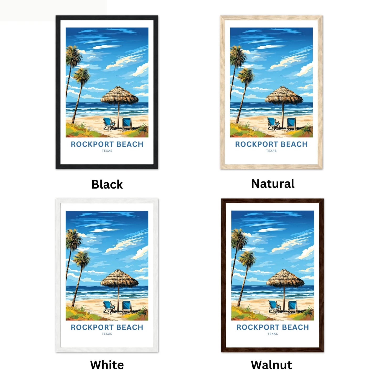 Rockport Beach Travel Print