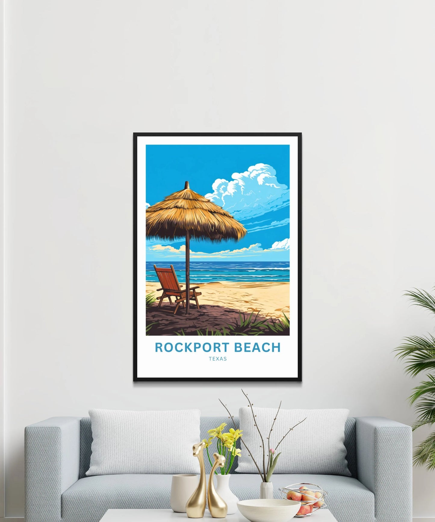 Rockport Beach Travel Print