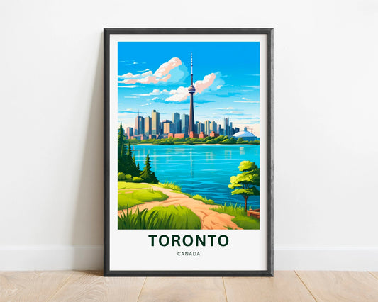 Toronto Travel Poster