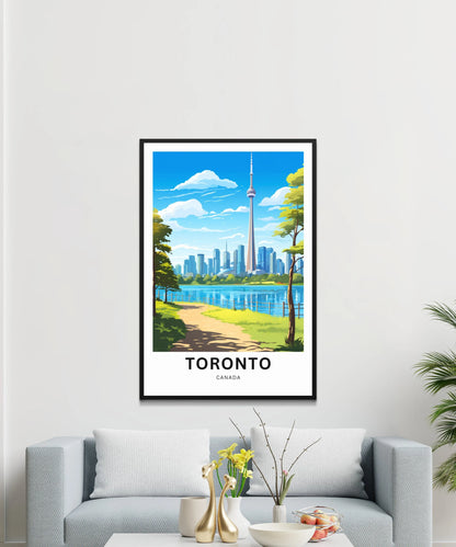 Toronto Travel Poster