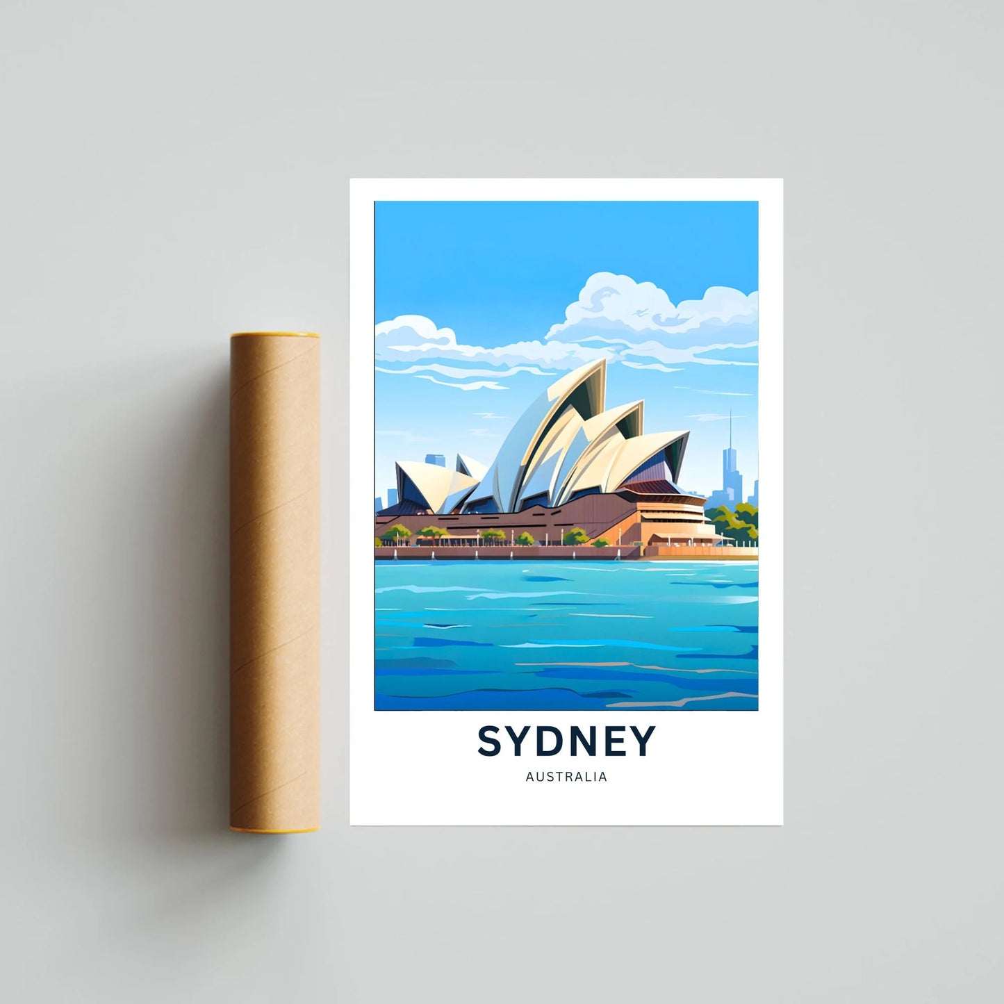 Sydney Travel Poster