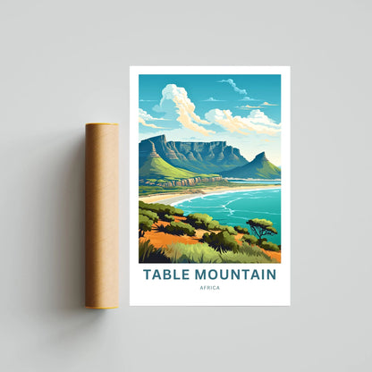 Table Mountain Poster