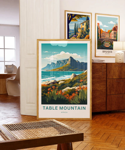 Table Mountain Poster