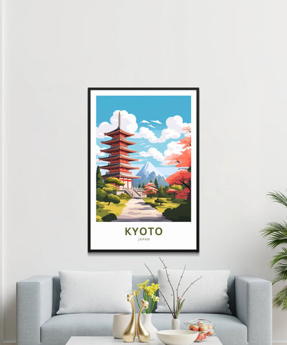 Kyoto Travel Poster