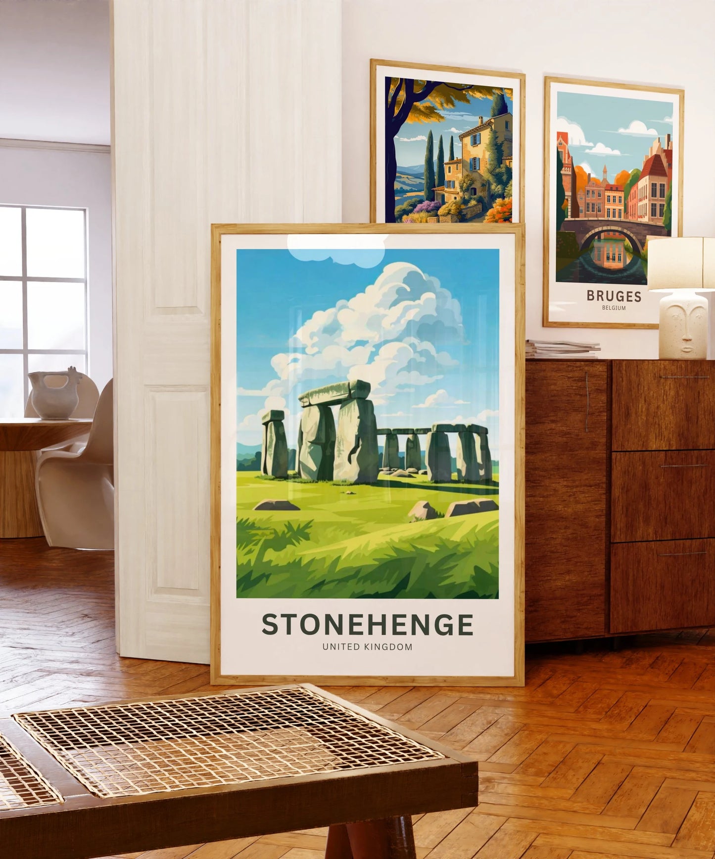 Stonehenge Travel Poster