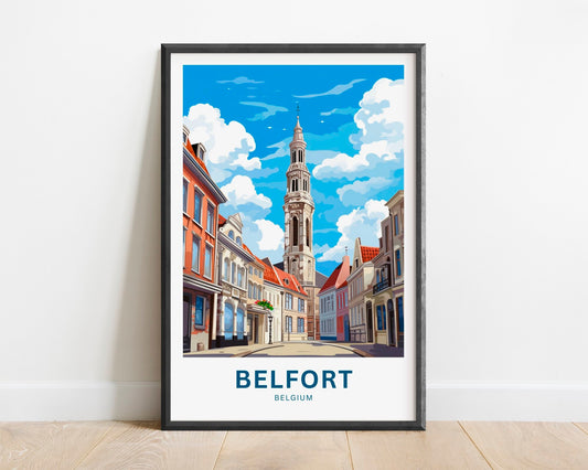 Belfort Travel Poster