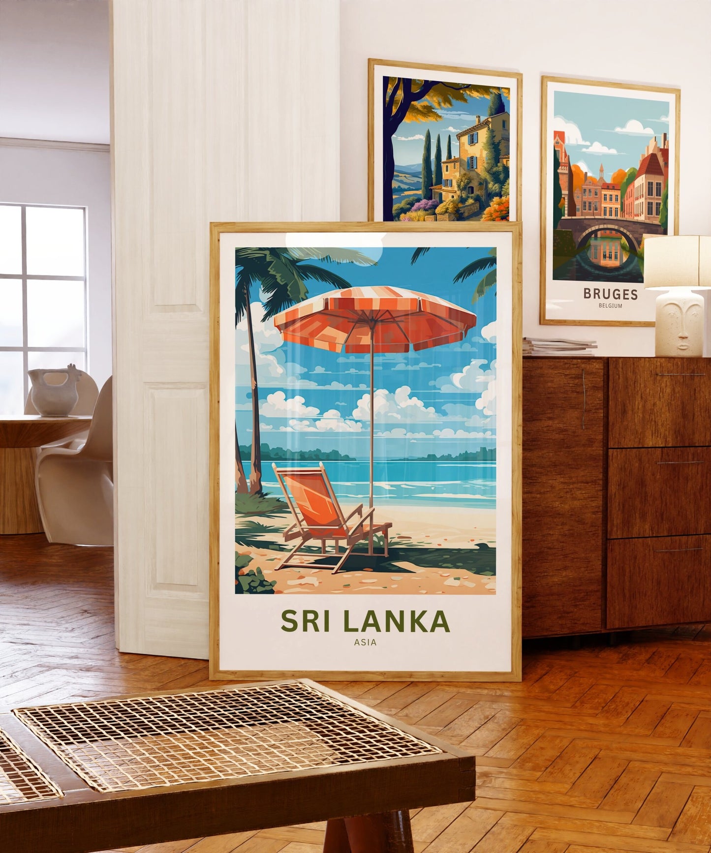 Sri Lanka Travel Poster