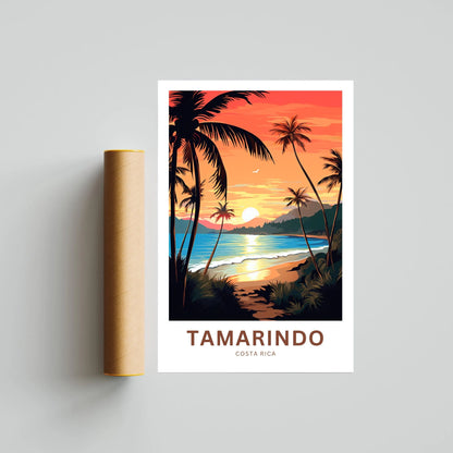 Tamarindo Travel Poster