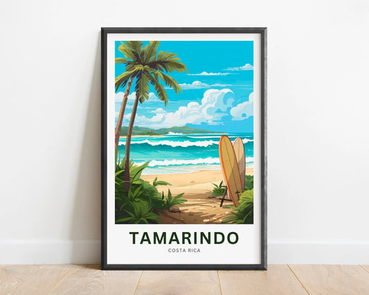 Tamarindo Travel Poster