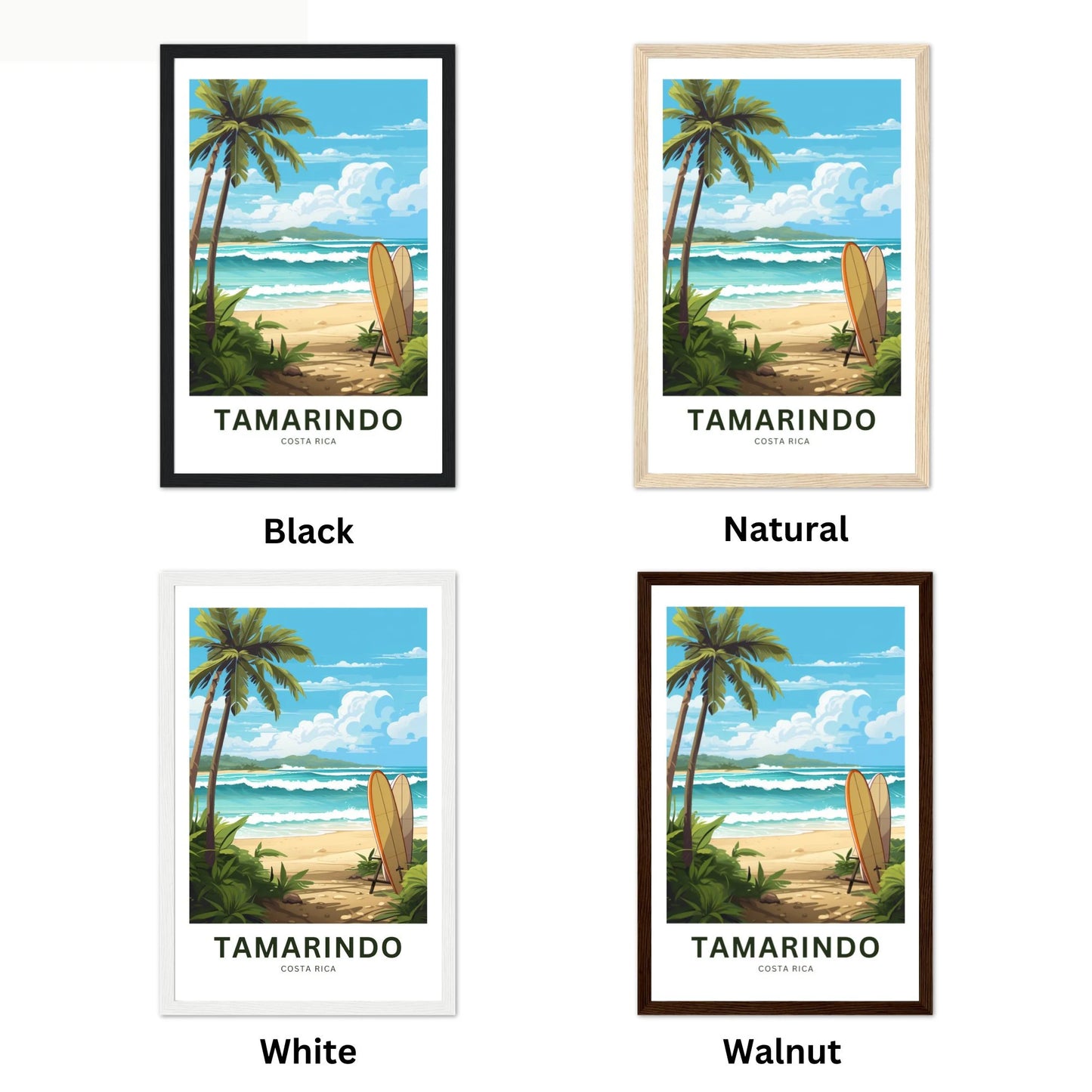 Tamarindo Travel Poster