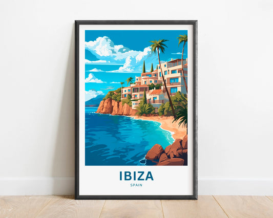 Ibiza Travel Poster