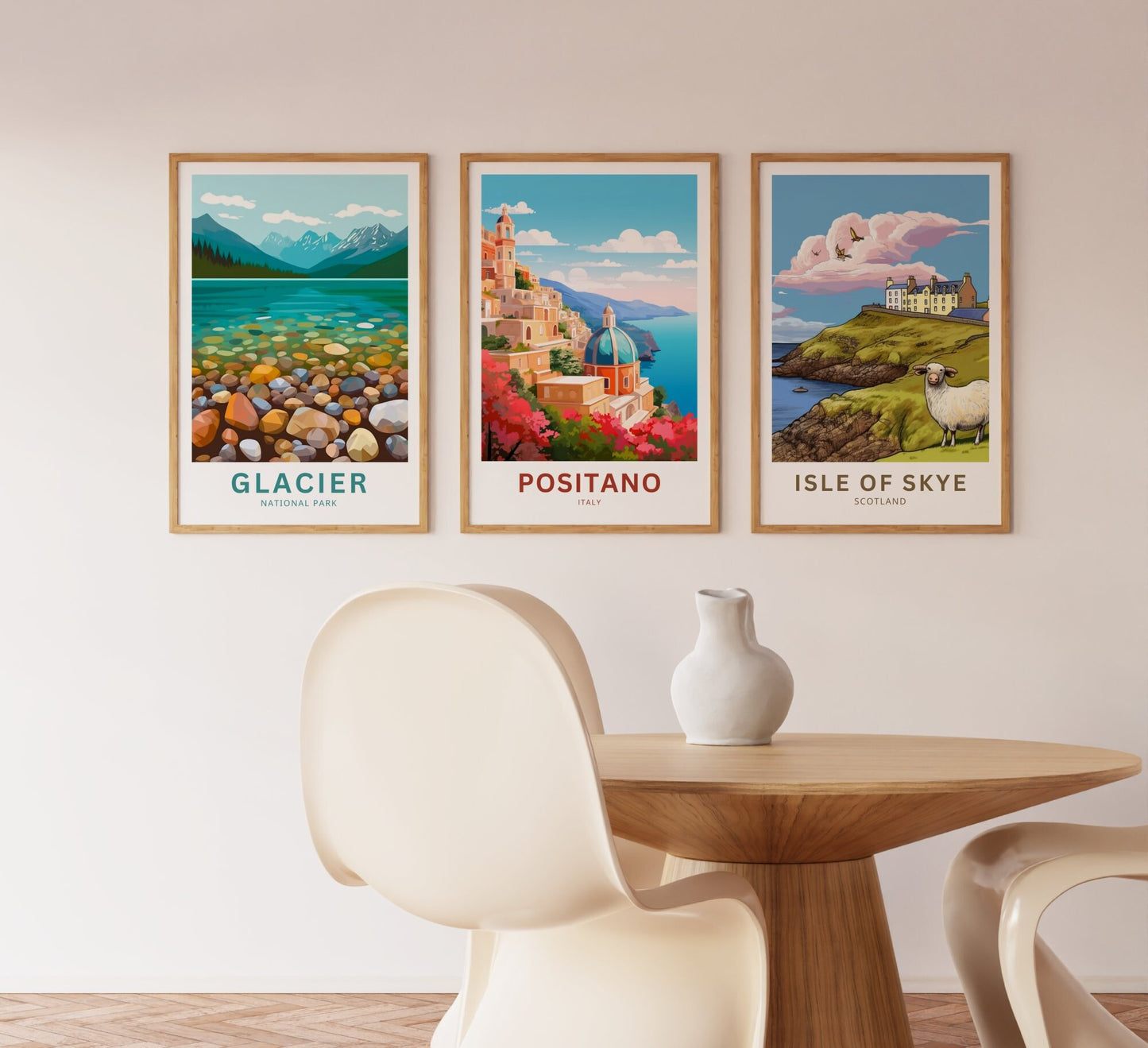 Positano Travel Poster