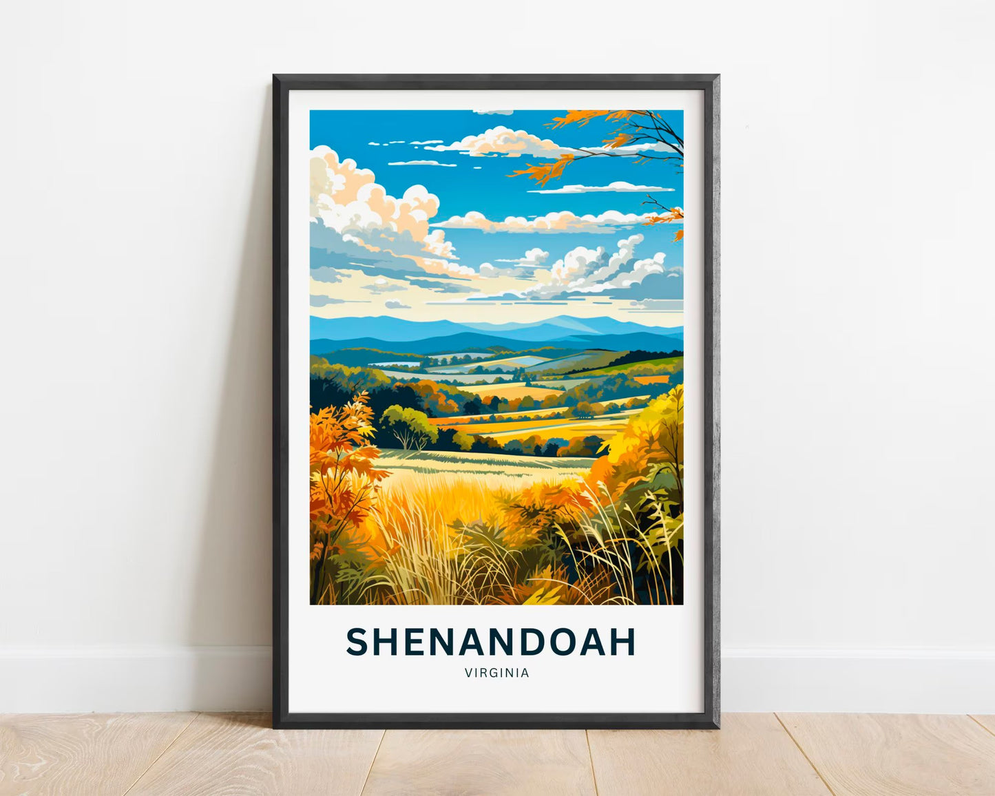 Shenandoah Travel Poster