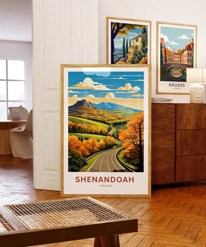 Shenandoah Travel Poster