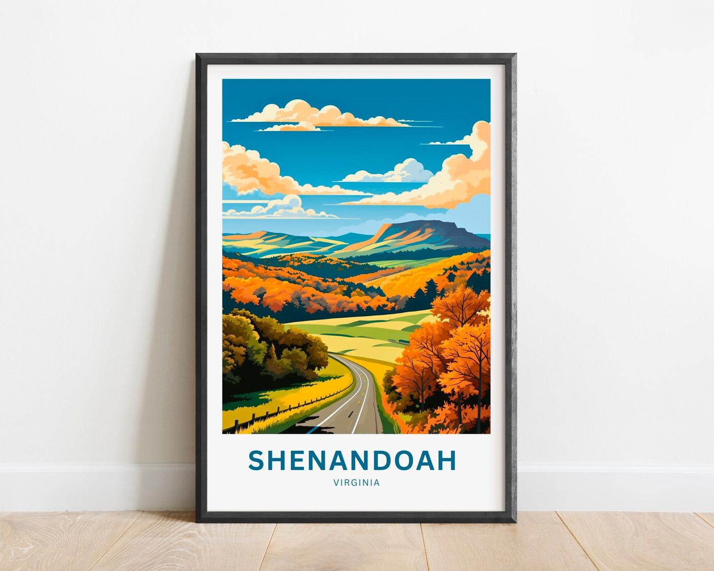 Shenandoah Travel Poster