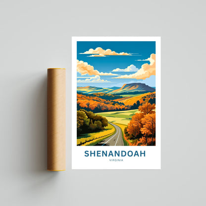 Shenandoah Travel Poster