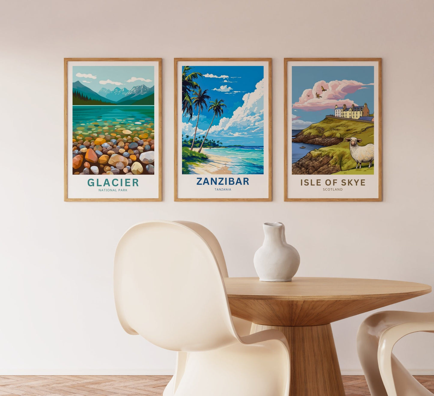 Zanzibar Travel Print - Zanzibar poster, Tanzania Wall Art, Framed present, Gift Tanzania Present - TravelTreasureCo