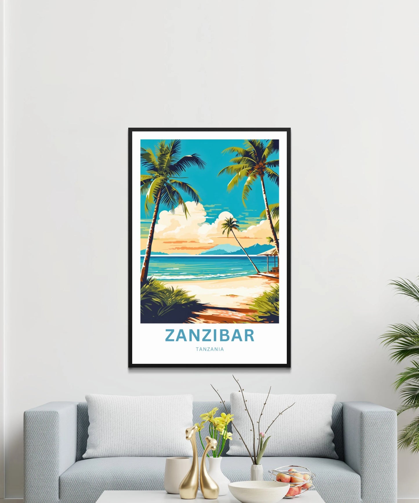 Zanzibar Travel Poster