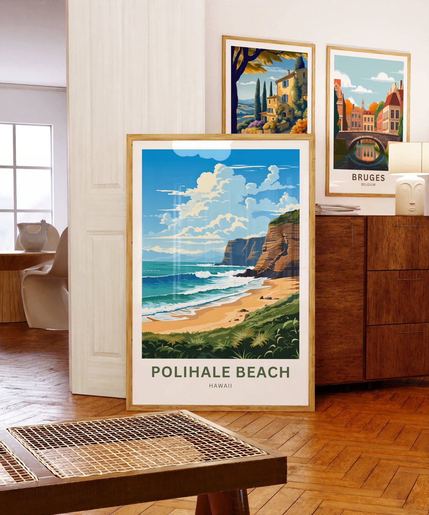 Polihale Beach Travel Poster