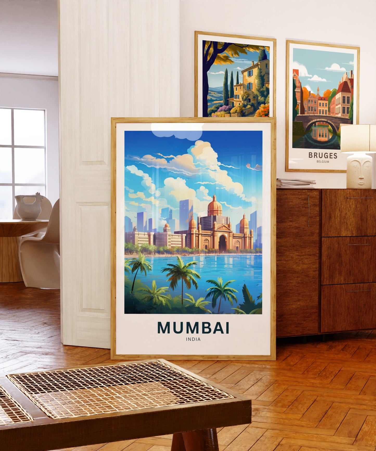 Mumbai Travel Poster