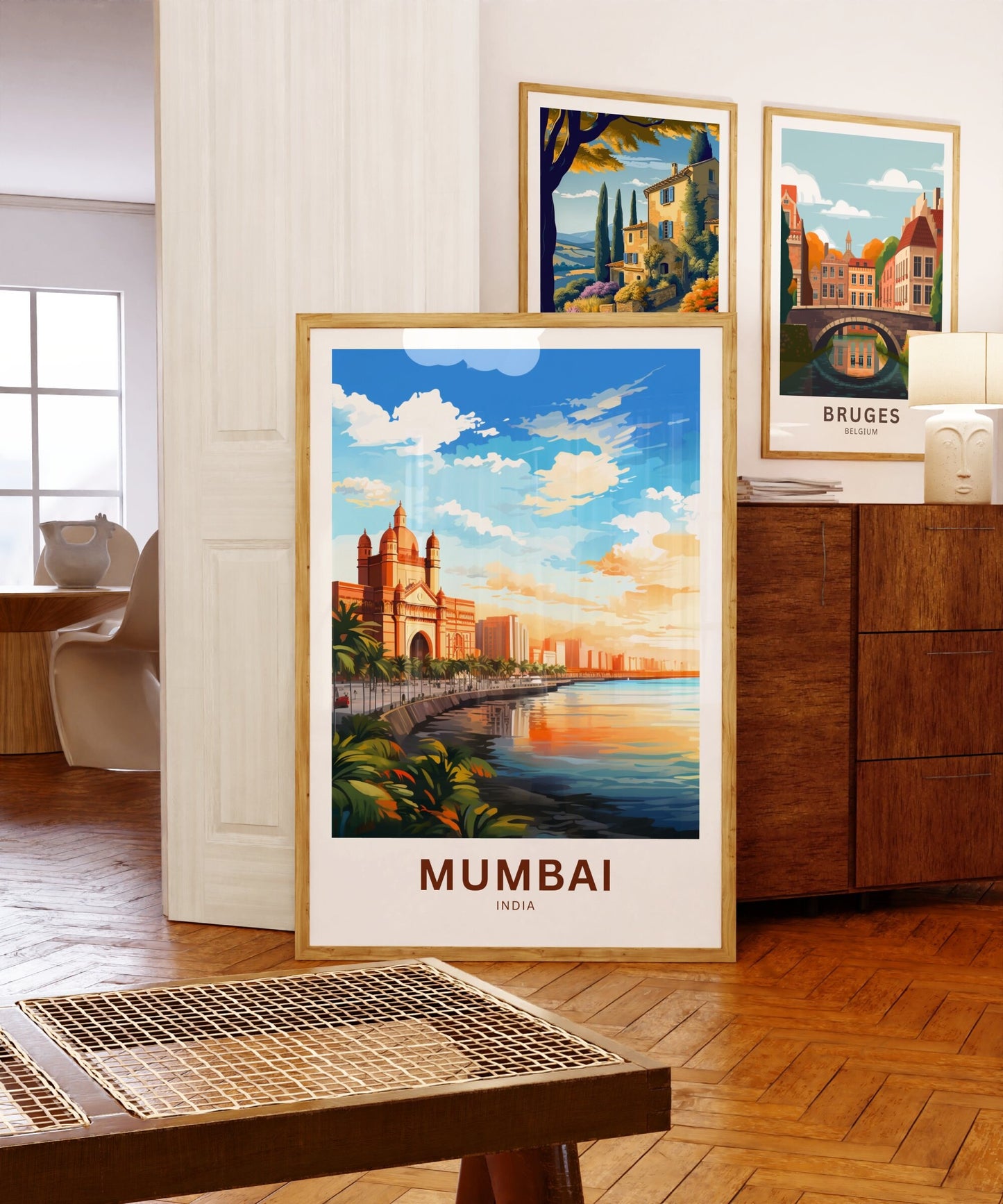 Mumbai Travel Poster