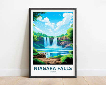 Niagara Falls Travel Poster