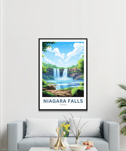 Niagara Falls Travel Poster