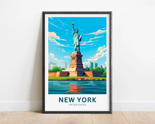 New York Travel Poster