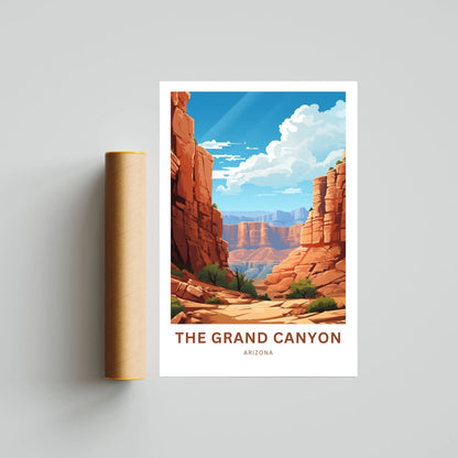 The Grand Canyon Travel Poster