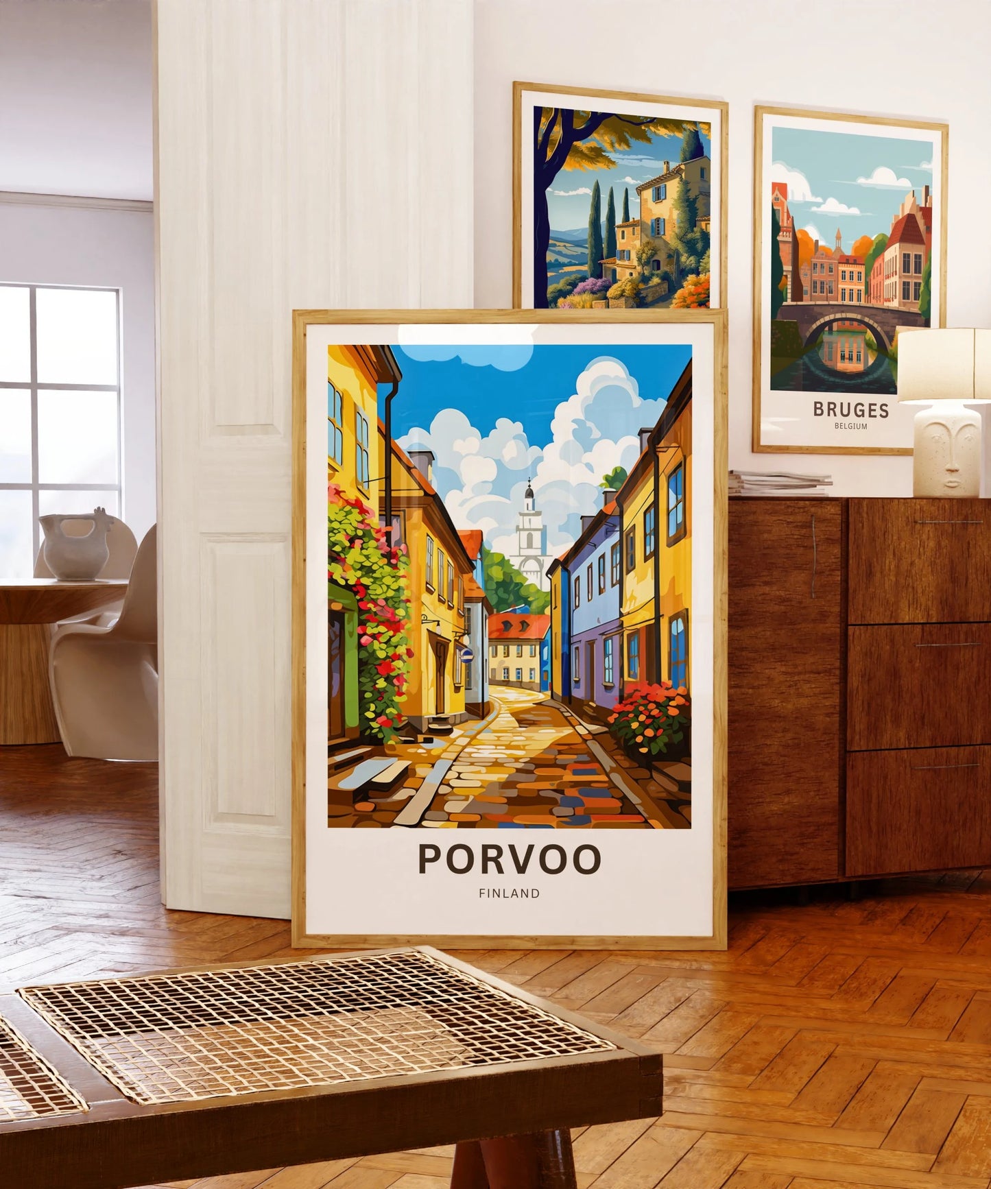 Porvoo Travel Poster