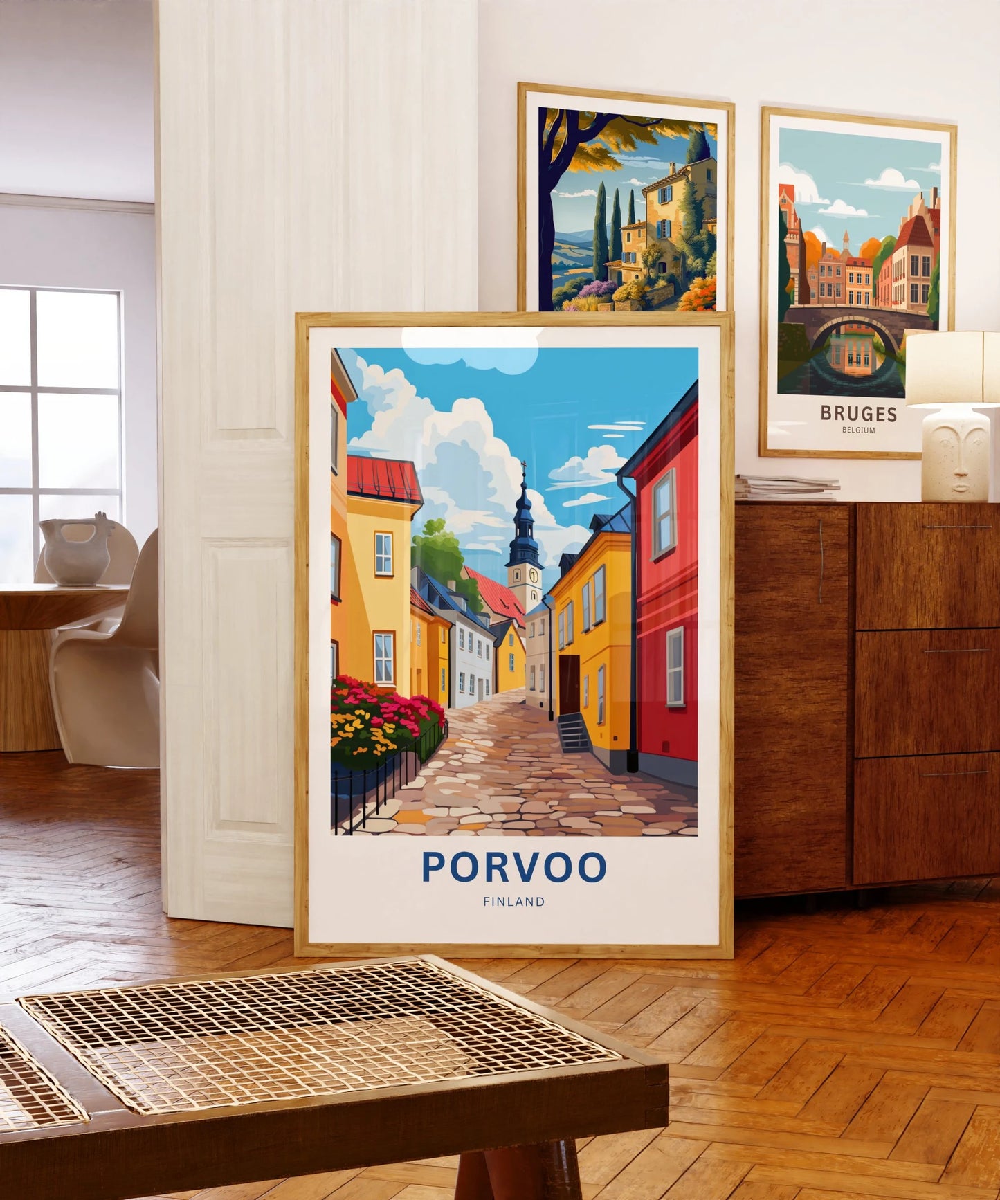 Porvoo Travel Poster