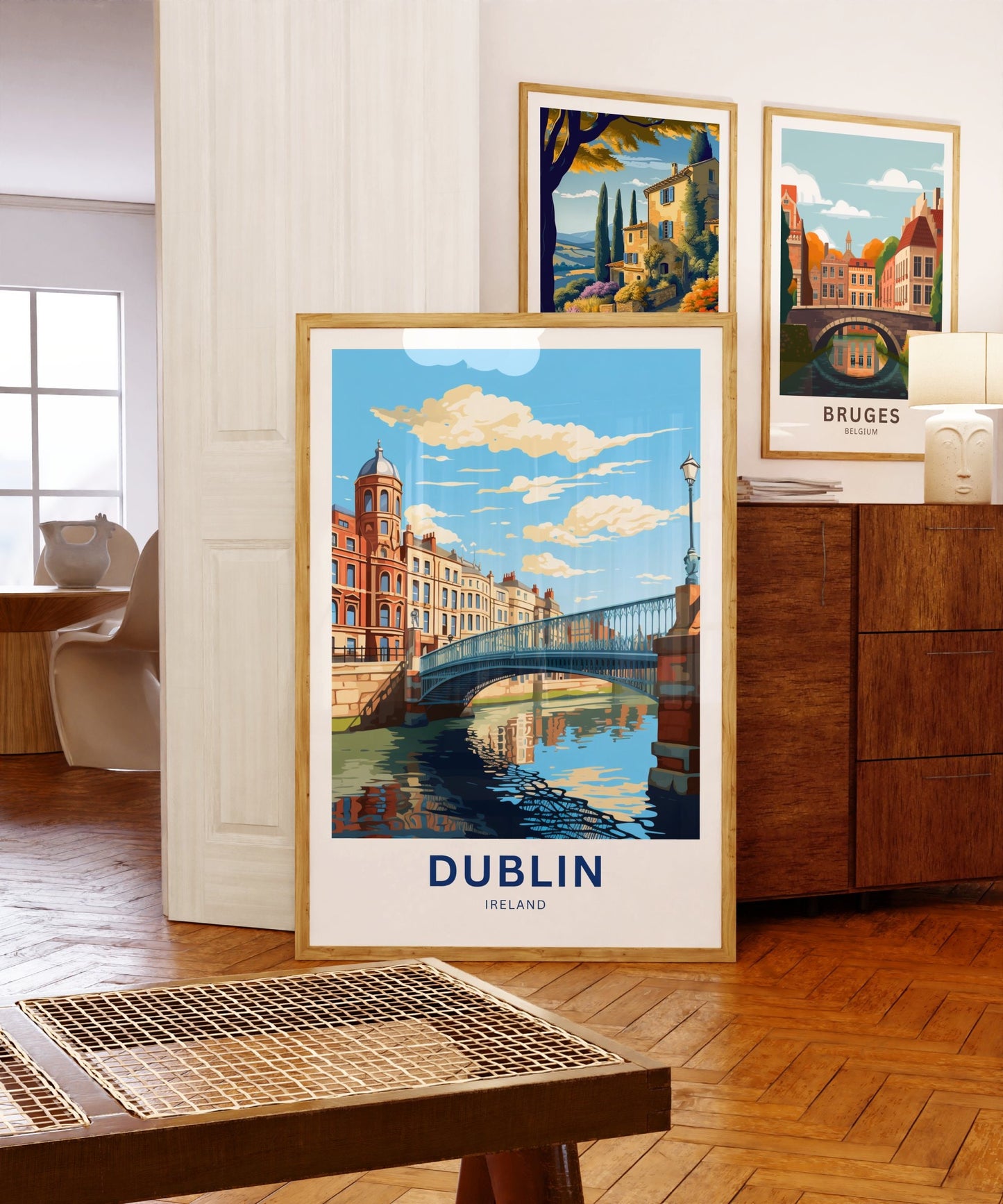 Dublin Travel Poster