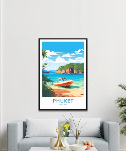 Phuket Travel Poster