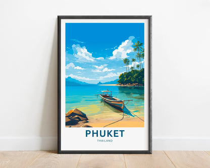 Phuket Travel Poster