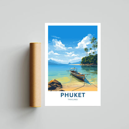 Phuket Travel Poster