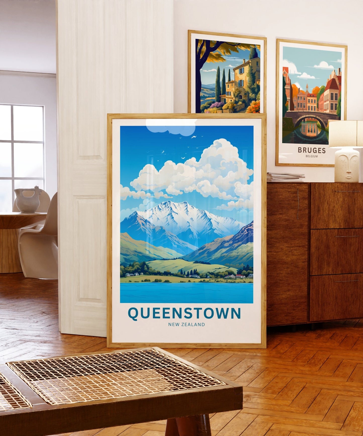 Queenstown Travel Poster