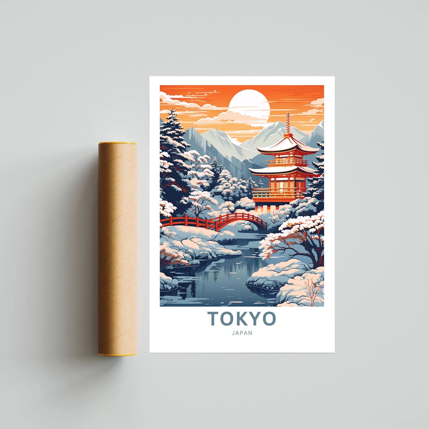 Tokyo Travel Poster