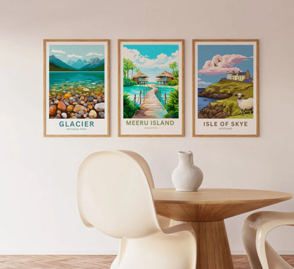 Meeru Island Travel Poster