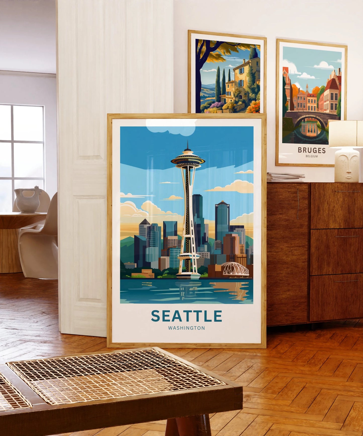 Seattle Travel Poster